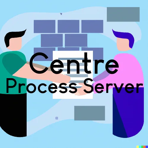  Centre, Alabama Process Servers 