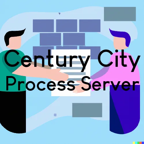 Century City Process Server, “On time Process“ 