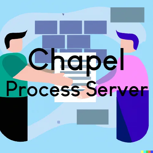 Chapel, WV Process Servers in Zip Code 26624