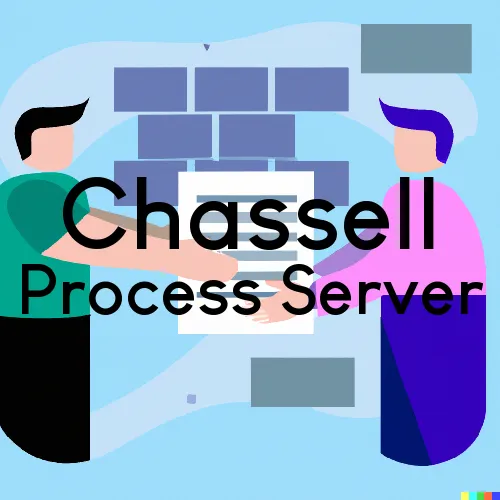 Chassell, Michigan Process Servers