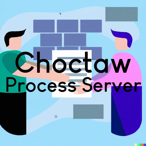Choctaw, Oklahoma Process Servers