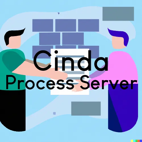 Cinda Process Server, “Chase and Serve“ 