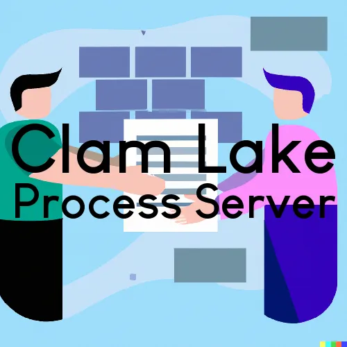 Directory of Clam Lake Process Servers