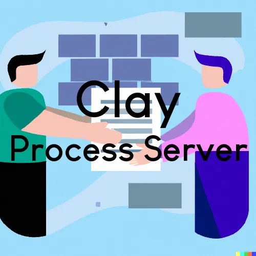 Clay, New York Process Servers
