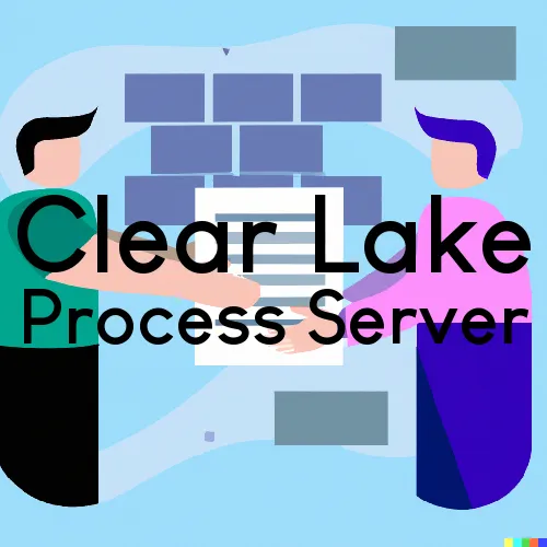 Clear Lake, Wisconsin Process Servers