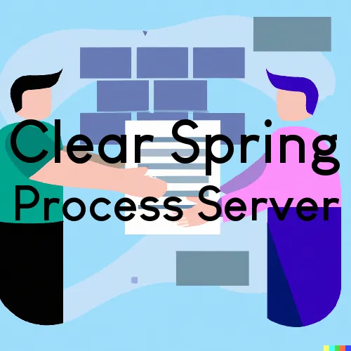 Clear Spring Process Server, “Rush and Run Process“ 