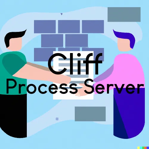 Cliff Process Server, “Chase and Serve“ 