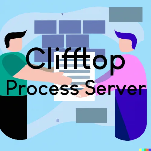 Clifftop, West Virginia Process Servers and Field Agents