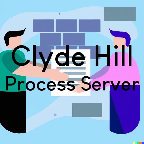 Clyde Hill Process Server, “Rush and Run Process“ 