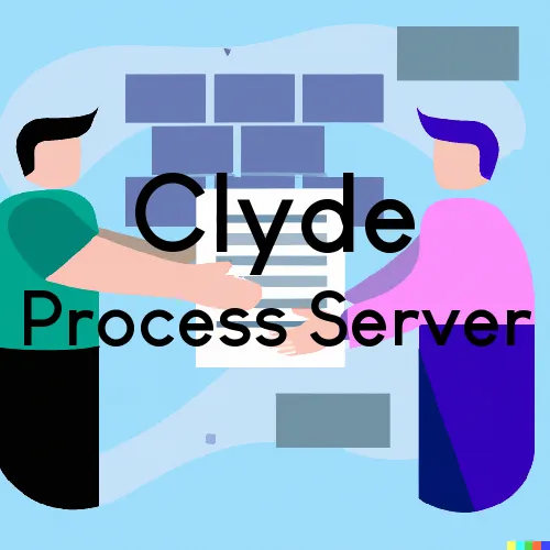 Courthouse Runner and Process Servers in Clyde
