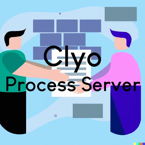Clyo, Georgia Process Servers