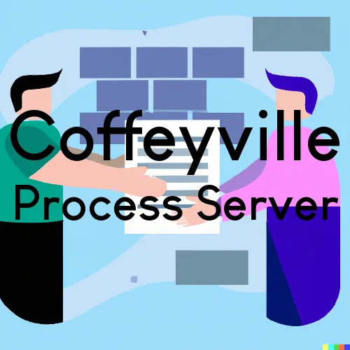 Process Servers in Zip Code Area 67337 in Coffeyville