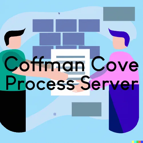 Coffman Cove, AK Process Server, “Process Servers, Ltd.“ 