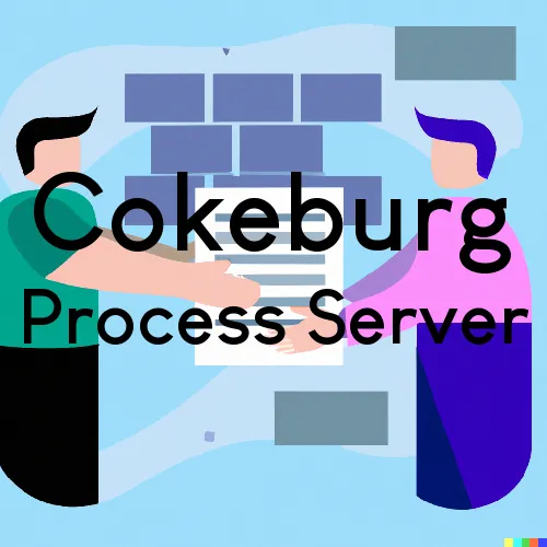 Cokeburg, PA Process Servers and Courtesy Copy Messengers
