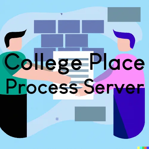 College Place, WA Process Servers in Zip Code 99324