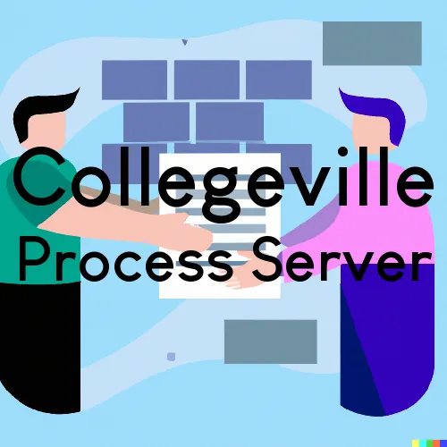 Collegeville, Indiana Process Servers