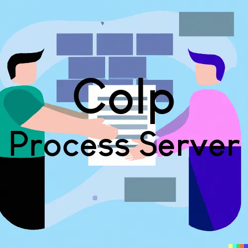 Colp, Illinois Process Servers and Field Agents