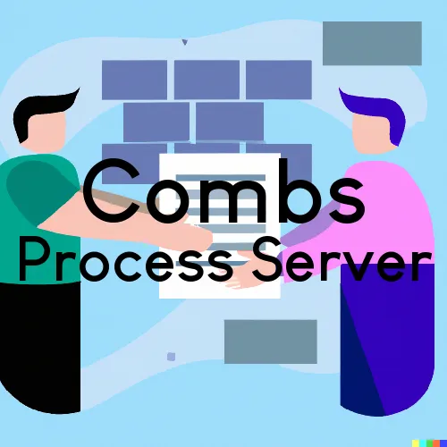 Combs Process Server, “Guaranteed Process“ 