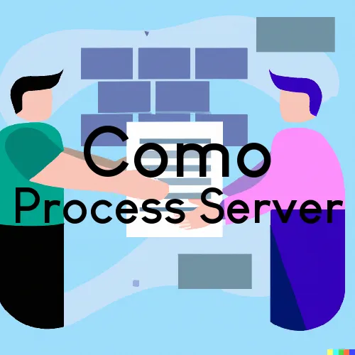 Process Servers in Como, Colorado 