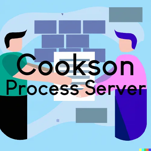 Cookson, OK Process Servers in Zip Code 74427