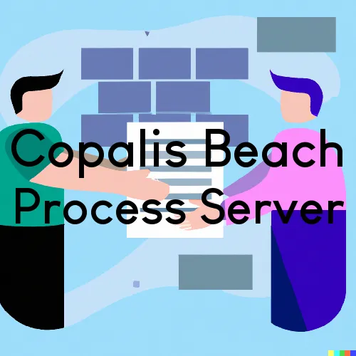 Copalis Beach Process Server, “Server One“ 