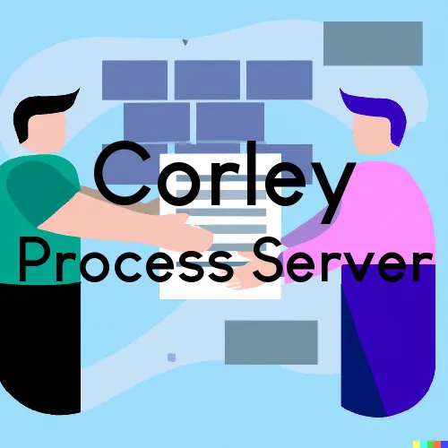 Corley, West Virginia Process Servers