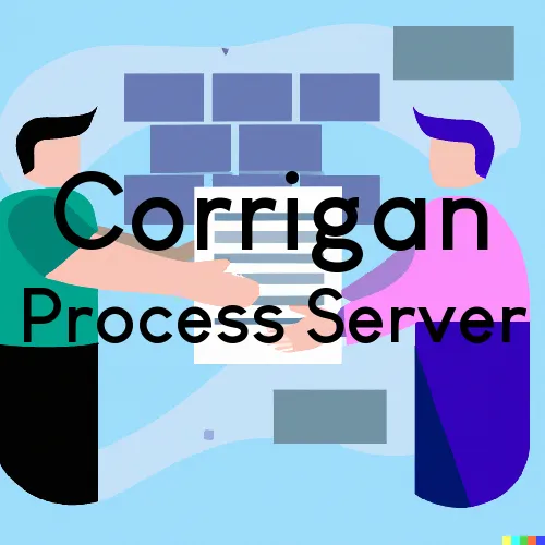Corrigan, TX Process Servers in Zip Code 75939