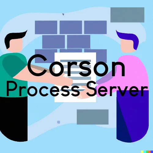 Corson, South Dakota Process Servers
