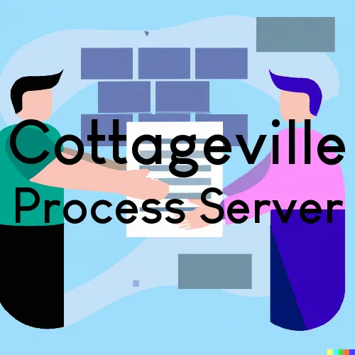 Cottageville, WV Process Servers and Courtesy Copy Messengers