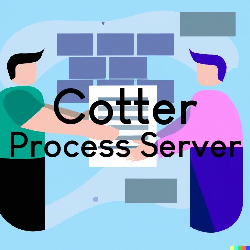 Cotter, Arkansas Process Servers