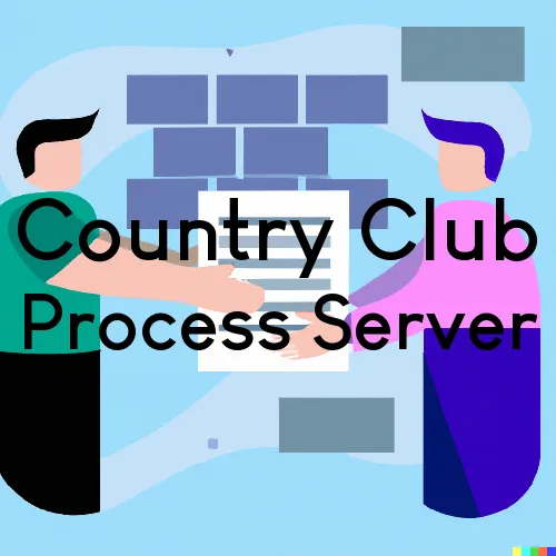 Country Club, West Virginia Process Servers