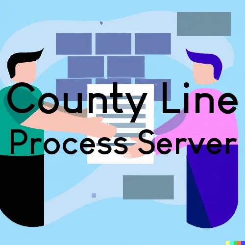 Process Servers in County Line, Alabama 