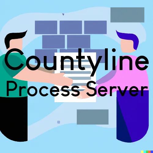 Countyline, Oklahoma Process Servers