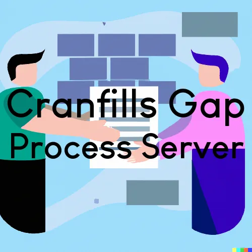 Cranfills Gap, TX Process Servers and Courtesy Copy Messengers