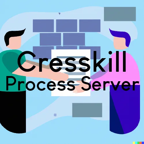 Cresskill, NJ Process Servers in Zip Code 07626