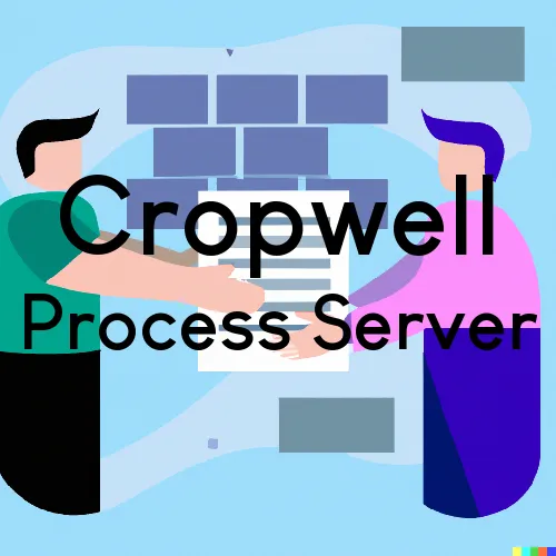 Cropwell, Alabama Process Servers