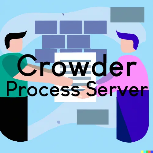Crowder, Oklahoma Process Servers