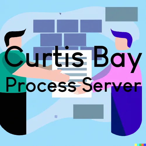 Curtis Bay, MD Process Servers and Courtesy Copy Messengers