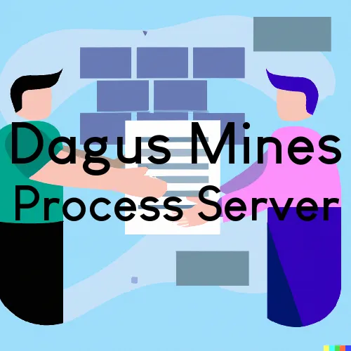 Dagus Mines, Pennsylvania Process Servers