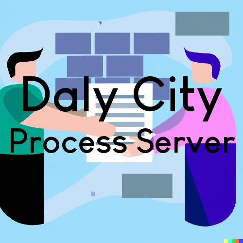 Daly City, CA Process Servers in Zip Code 94017
