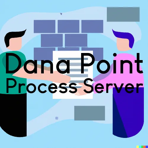 Dana Point, CA, Zip Code 92629 Process Servers