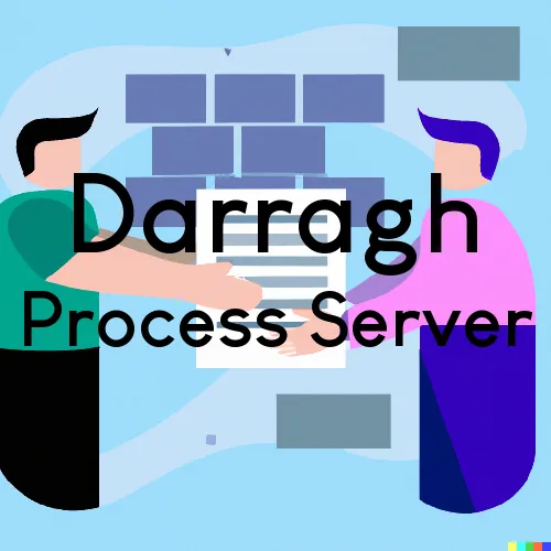 Darragh, Pennsylvania Process Servers and Field Agents