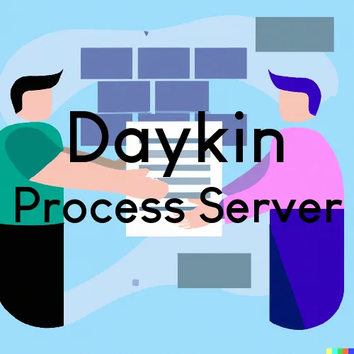 Daykin, Nebraska Process Servers and Field Agents