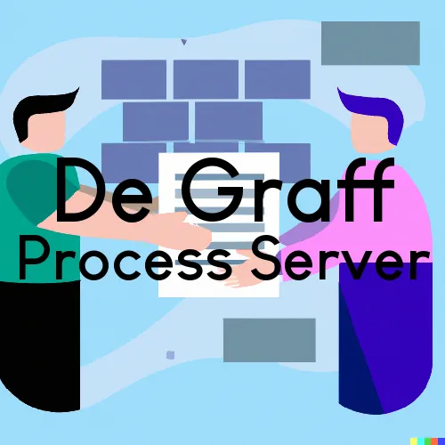 De Graff, MN Process Servers and Courtesy Copy Messengers