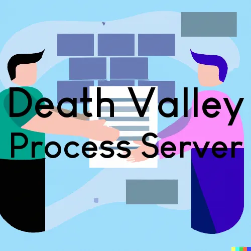 Death Valley, California Process Server, “Attorney Services“ 