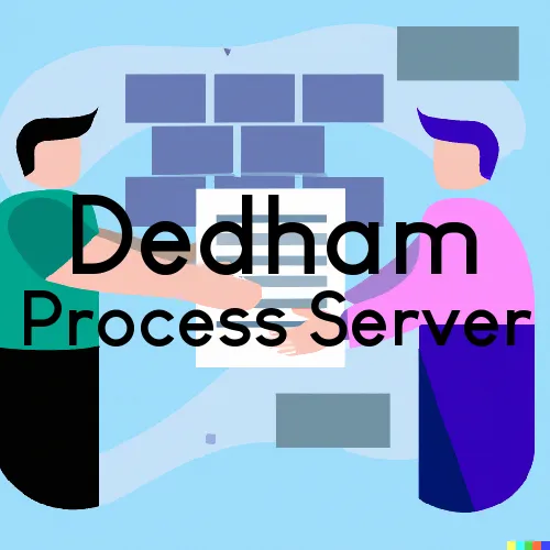 Dedham Process Server, “Serving by Observing“ 