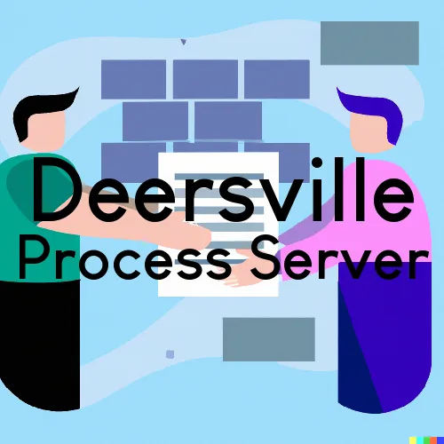 Deersville, OH Court Messenger and Process Server, “U.S. LSS“