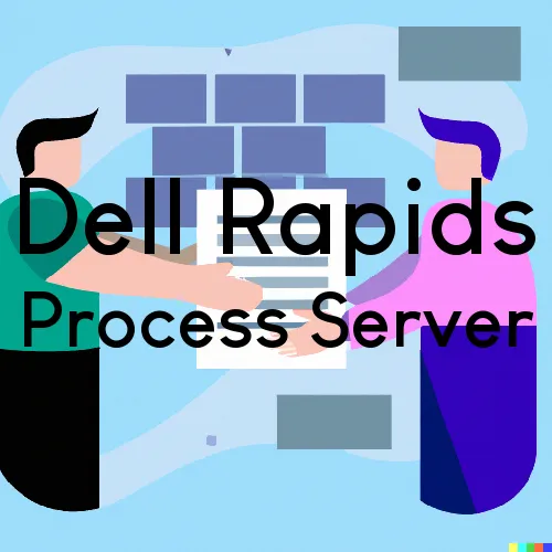Dell Rapids, SD Process Servers and Courtesy Copy Messengers