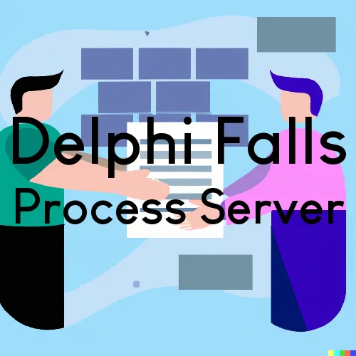 Delphi Falls, New York Process Server, “Corporate Processing“ 
