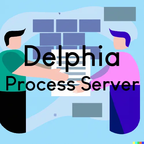 Delphia Process Server, “On time Process“ 